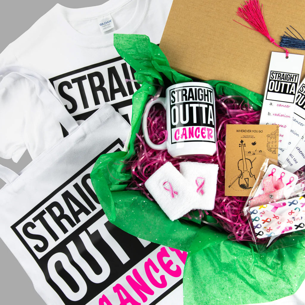 Straight Outta Cancer Gift box-mug