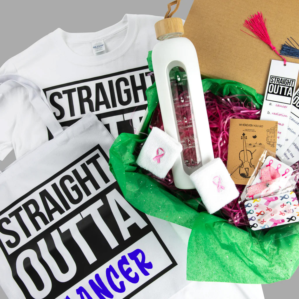 Straight Outta Cancer Gift box-water bottle